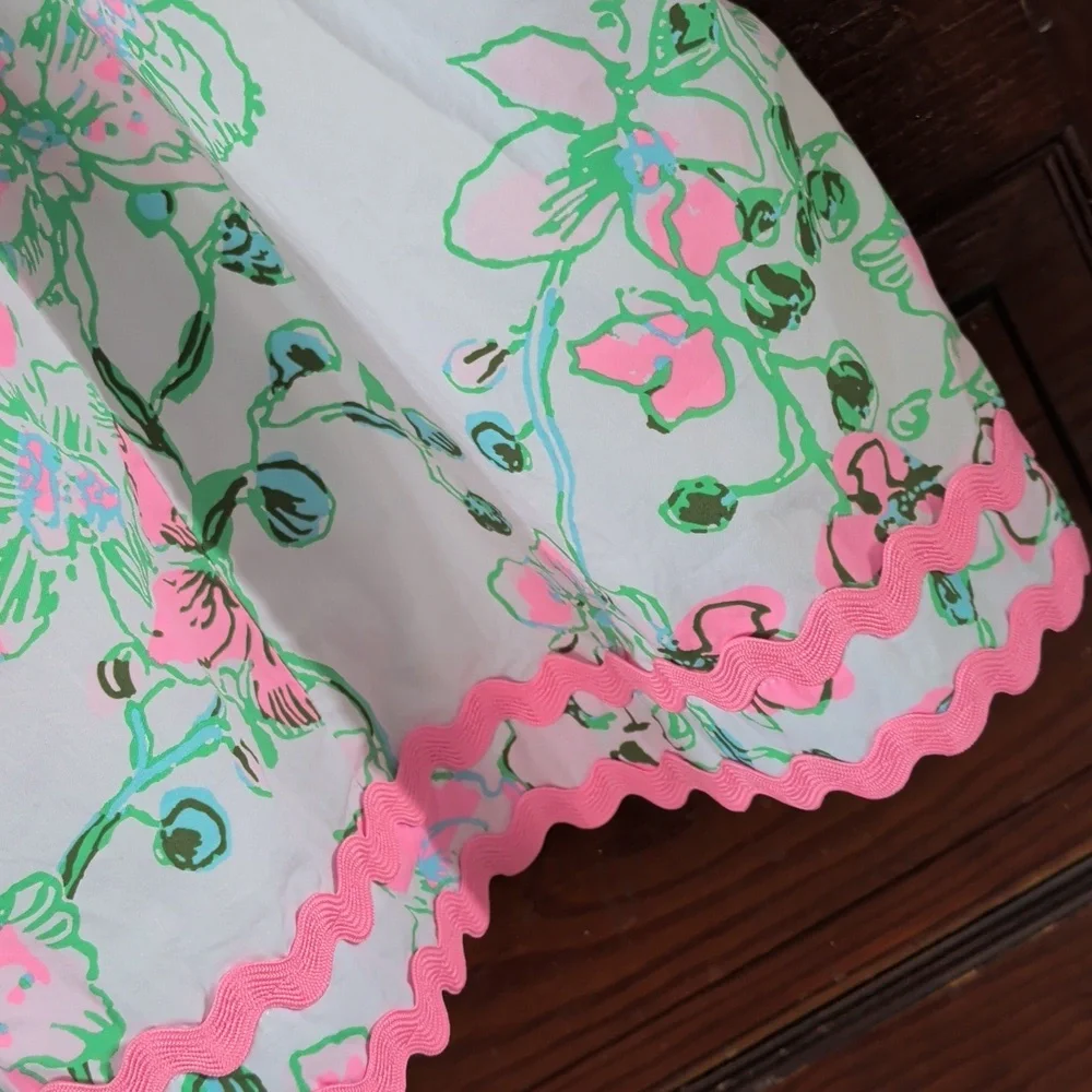 Lilly Pulitzer Mini Knoxlie Dress In Multi Oversized Orchids 12 - Picture 11 of 13